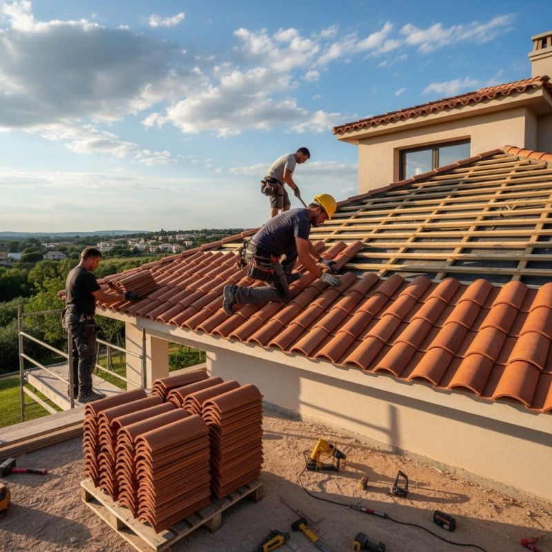 Tile Roof Replacement in Aurora, IL