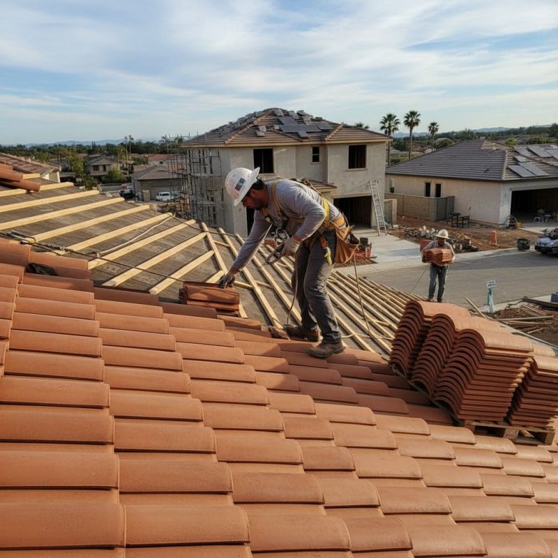 Tile Roof Replacement in Oswego, IL