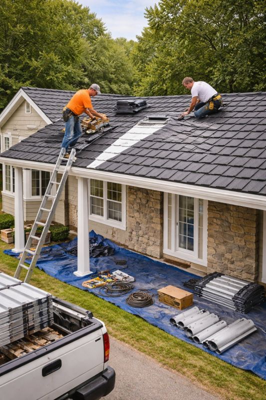 Tin Roof Installation in Melrose Park, IL