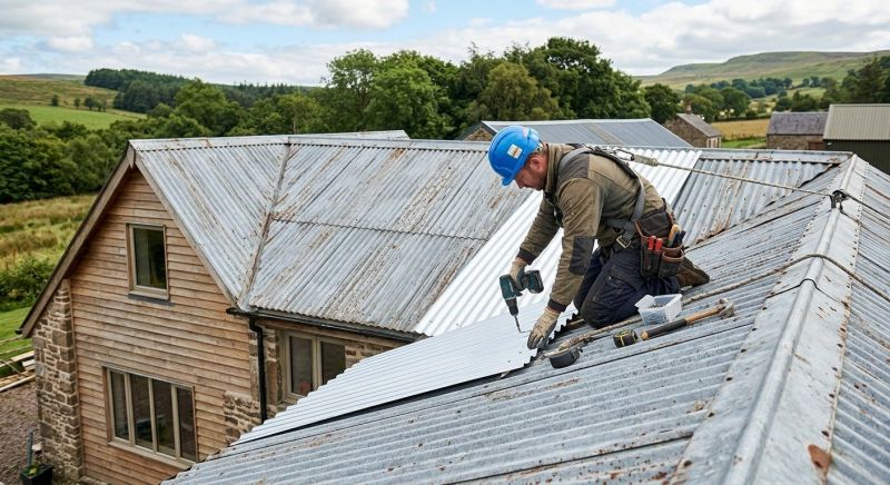 Tin Roof Repair in Kane County, IL