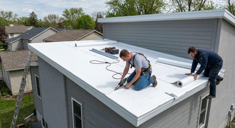 Tpo Roof Construction in Kane County, IL