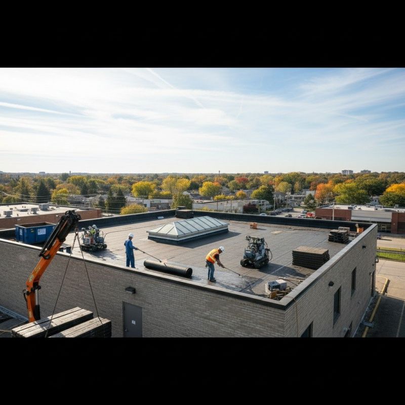 Tpo Roof Replacement in Bensenville, IL
