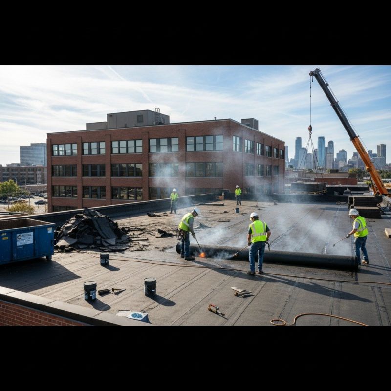 Tpo Roof Replacement in Elgin, IL
