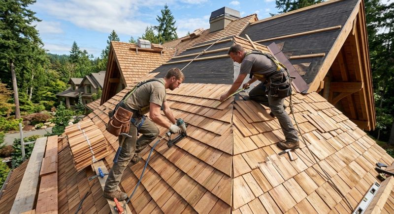 Wood Roofing Installation in Aurora, IL