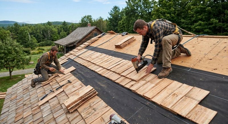 Wood Roofing Installation in Bartlett, IL