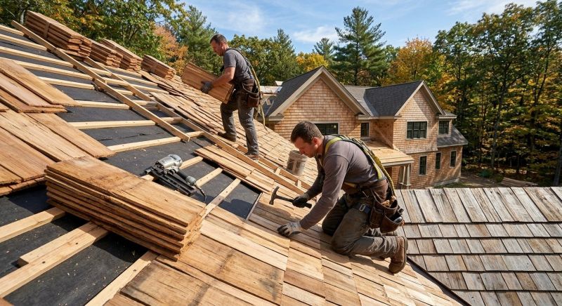 Wood Roofing Installation in Elgin, IL