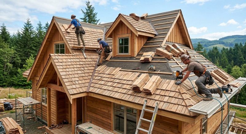 Wood Roofing Installation in Naperville, IL