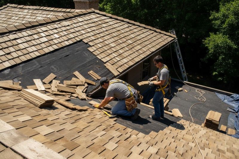 Wood Shake Roof Repair in Bloomingdale, IL