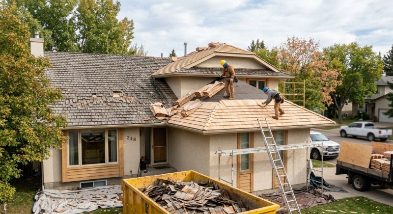 Wood Shake Roof Replacement in Hillside, IL