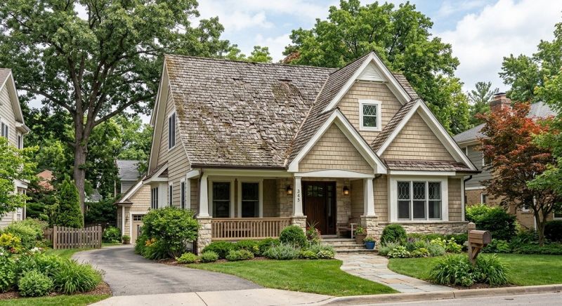 Wood Shake Roof Replacement in Newark, IL
