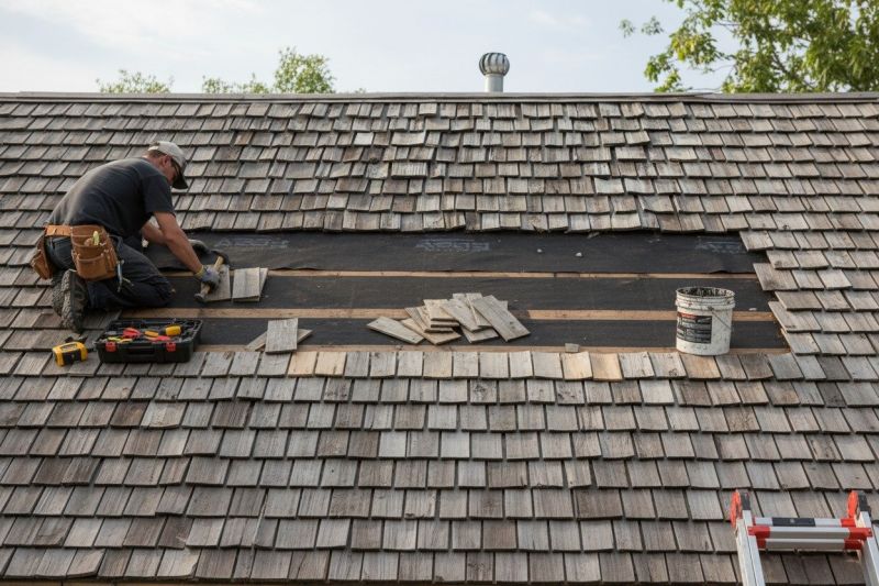 Wood Shingles Repair in Joliet, IL