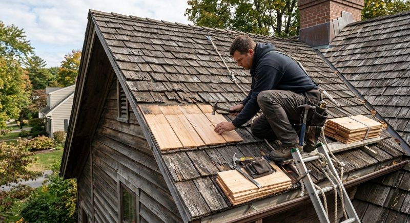 Wood Shingles Repair in Plainfield, IL