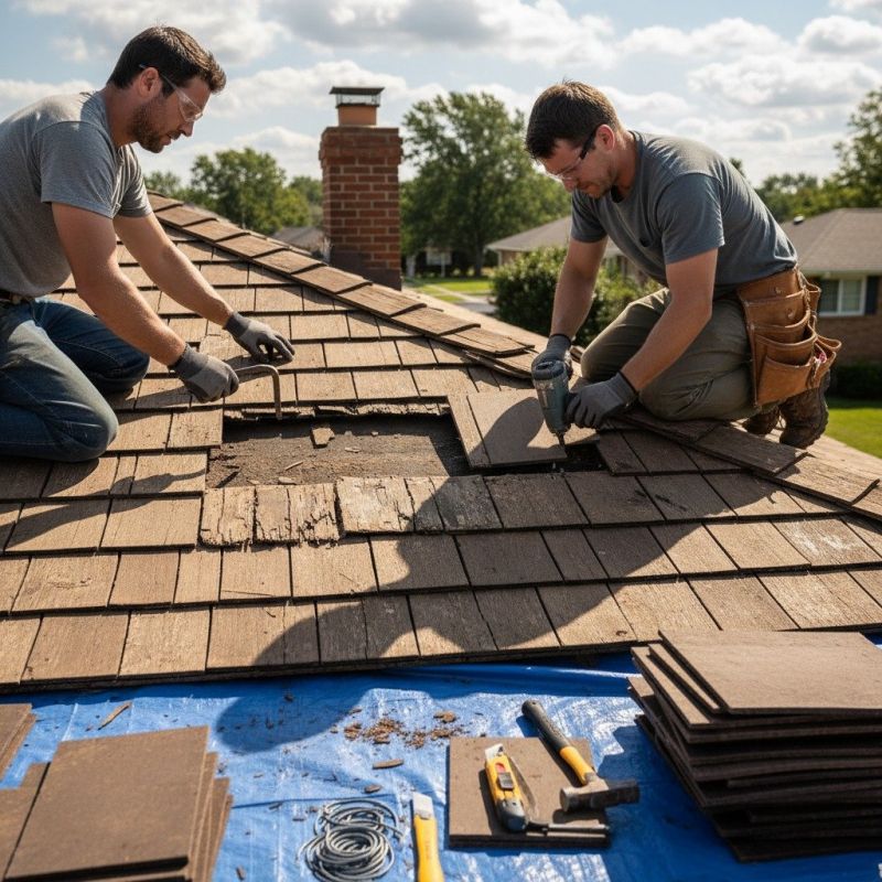 Wood Shingles Repair in Plano, IL